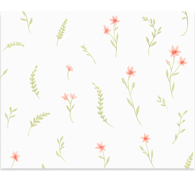 Pastel meadow flowers blind children - TenStickers