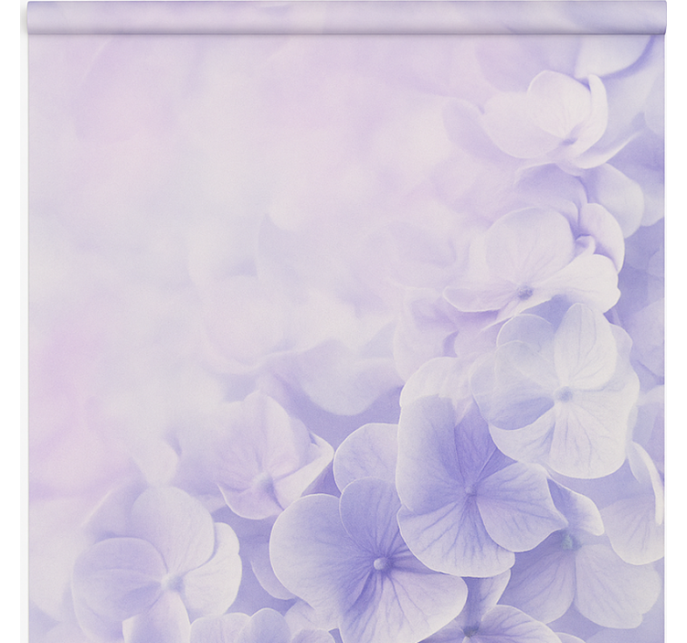 Soft hazy hydrangeas blind children - TenStickers