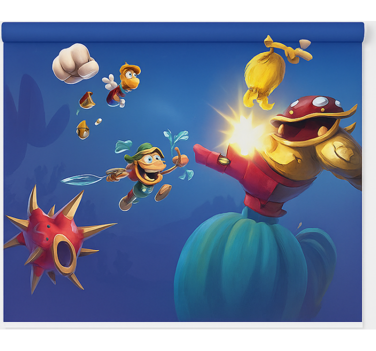 Gaming battle clash gamer roller blind - TenStickers