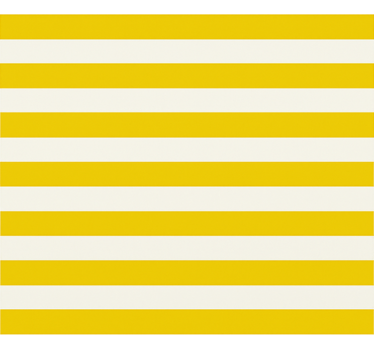 Yellow and white stripes blind teens - TenStickers