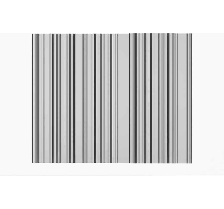 Grey palette vertical stripe  dining room roller blind - TenStickers