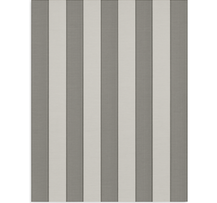 Dining room roller blind with vertical grey stripes - TenStickers