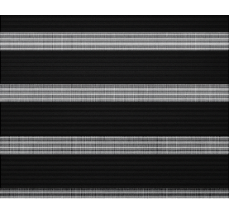 Black striped sheer roller blind office - TenStickers