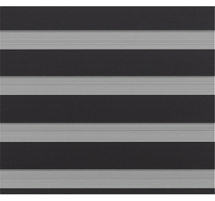 Roller blind office trendy black sun protection - TenStickers