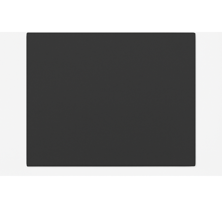 Roller blind office trendy basic black - TenStickers