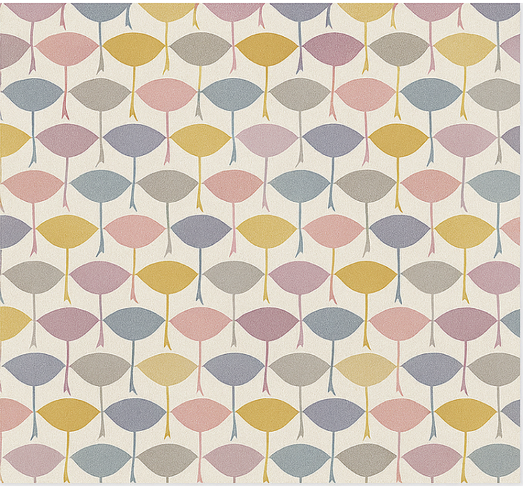 Scandinavian blind colourful hummingbirds - TenStickers