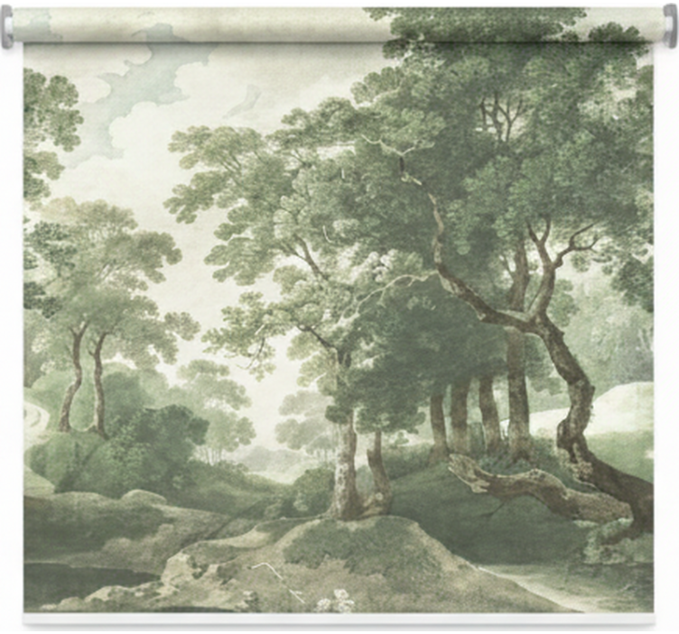 Tree blind classic timeless nature - TenStickers