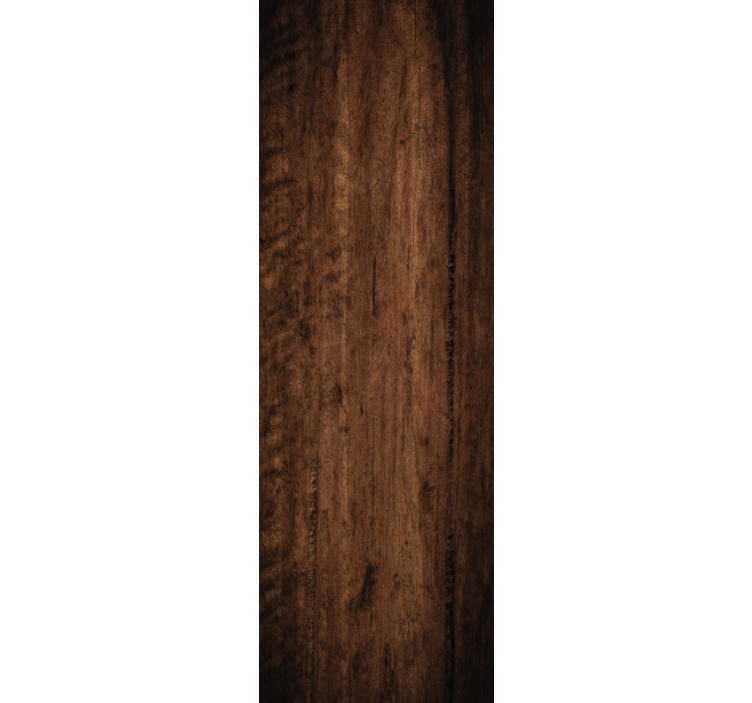 Home office blind in dark wood texture - TenStickers