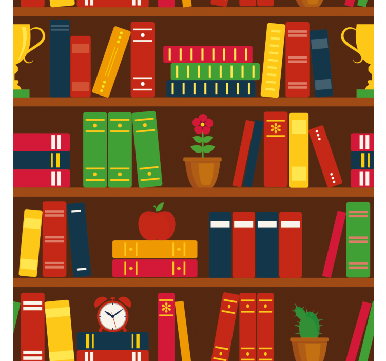 Home office blind for home library use - TenStickers