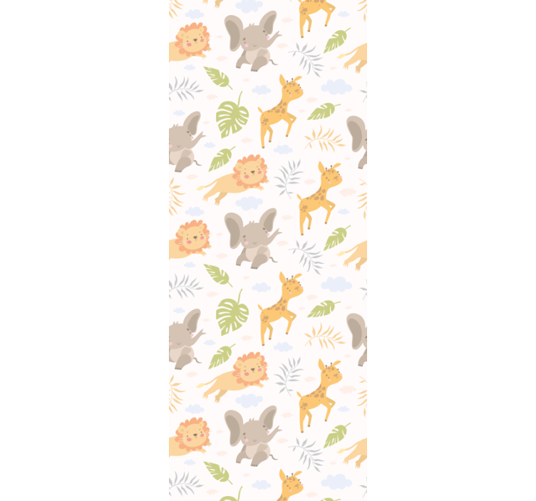 Blind children nordic minimalist safari toys - TenStickers