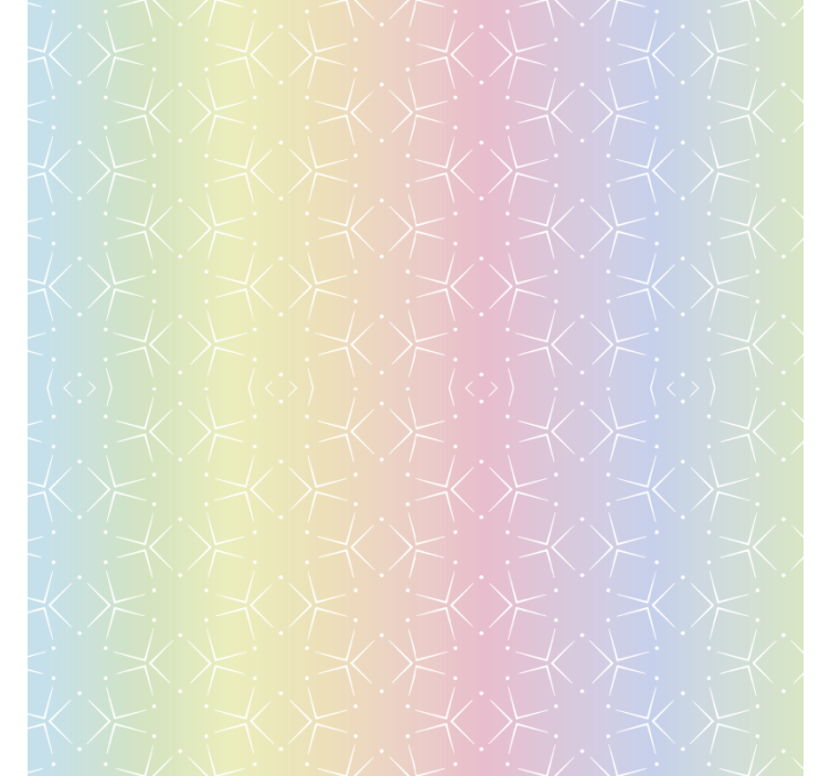 Blind children glitter rainbow pastel sky background - TenStickers