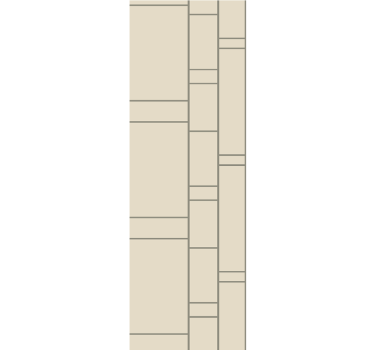 Roller blind office contemporary block design - TenStickers