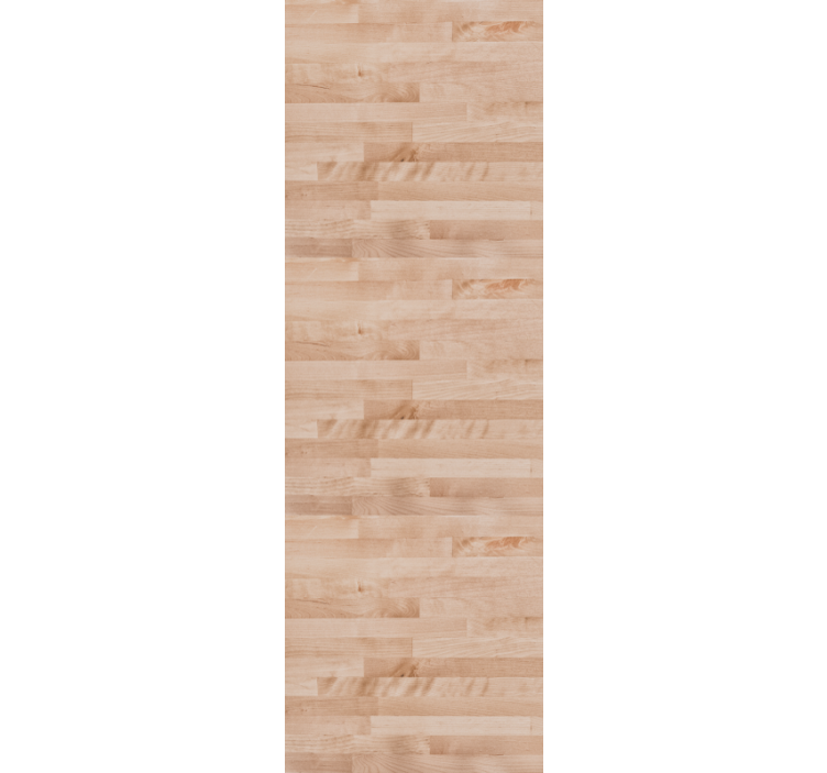 Roller blind office elegant brown wood plank - TenStickers