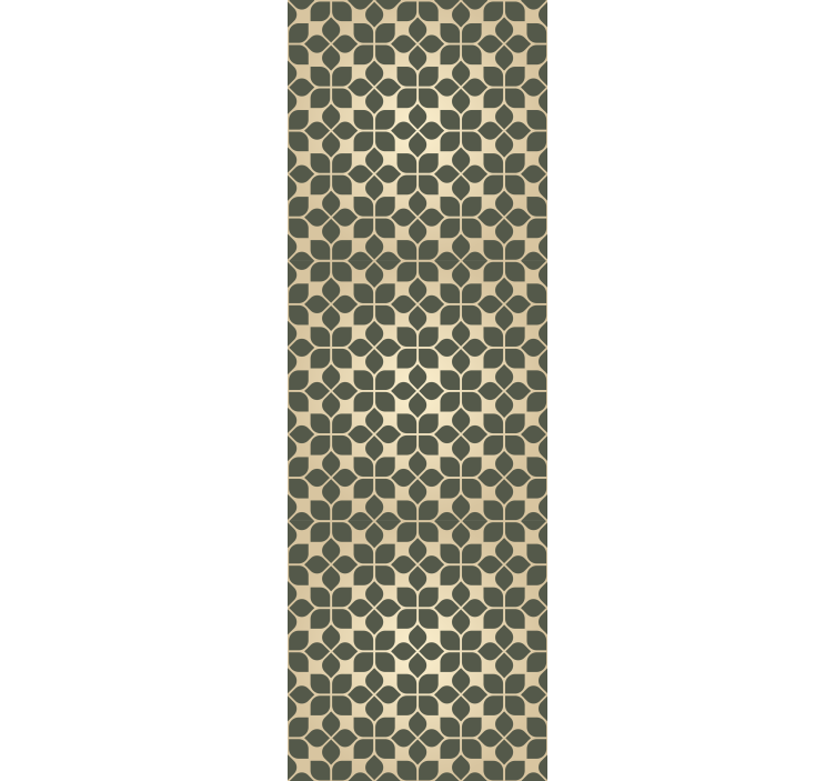 Roller blind office with elegant gold designs - TenStickers
