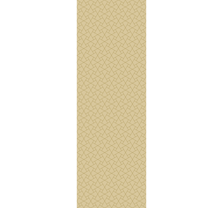 Roller blind office in graphic grey and beige - TenStickers