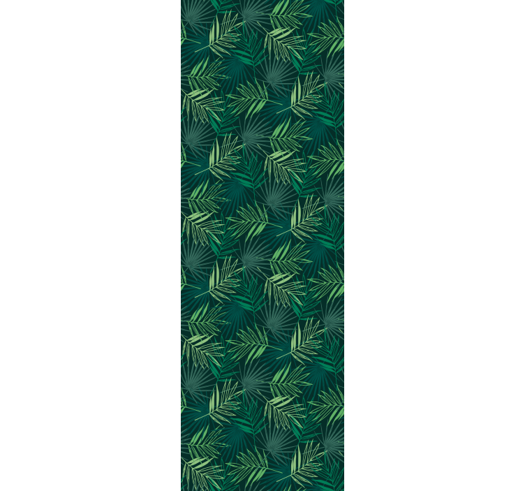Roller blind office tropical blend design - TenStickers