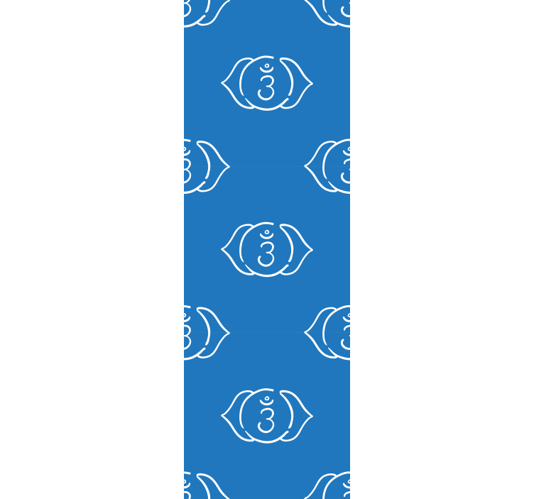 Roller blind office third eye chakra design - TenStickers