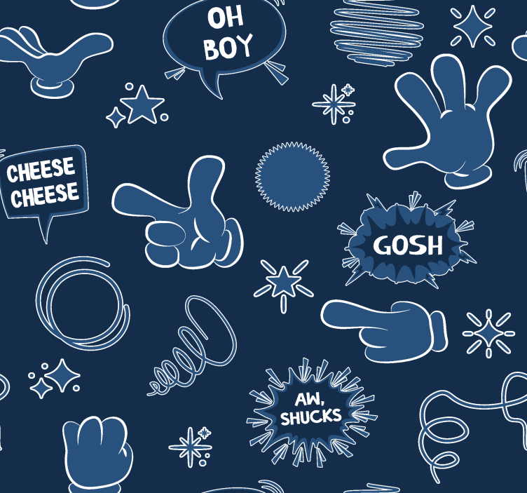Blind teens comic adventure - TenStickers