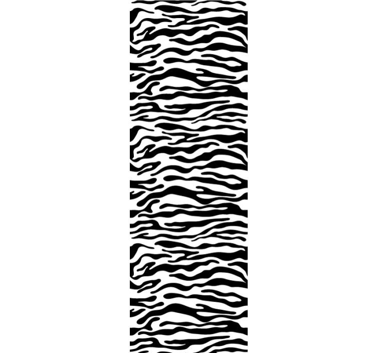 Blind teens zebra print accessories - TenStickers
