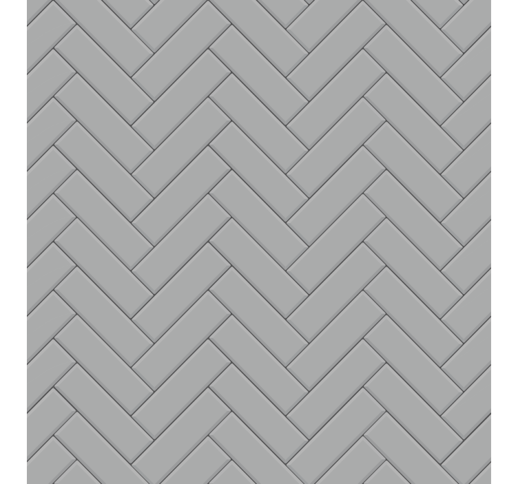 Blind grey herringbone pattern tiles - TenStickers