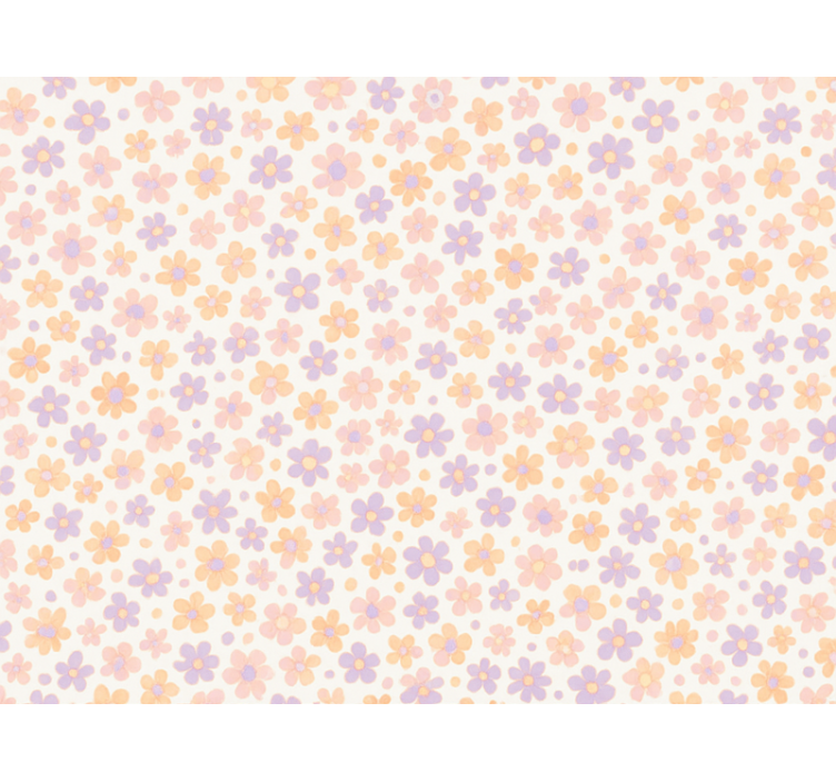 Blind pink small pastel flowers - TenStickers
