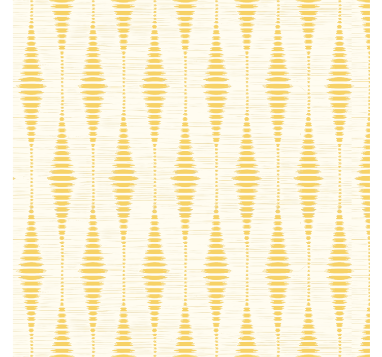 Blind yellow rabaul ikat fabric - TenStickers