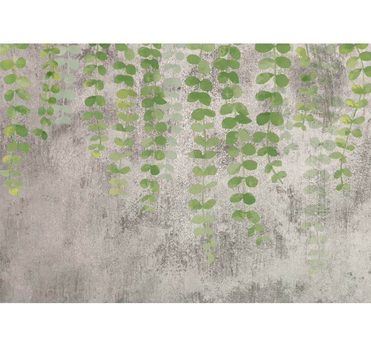 Kitchen roller blind with hanging plants design - TenStickers