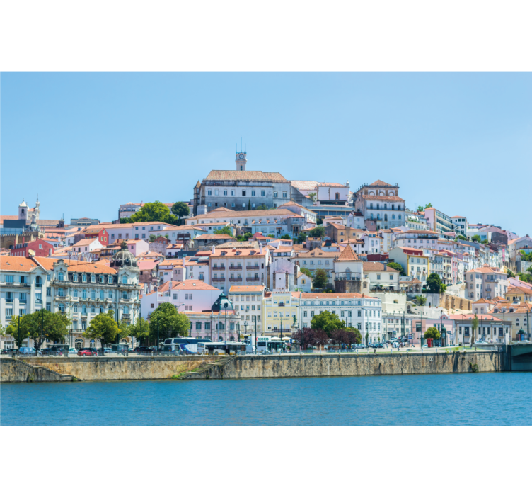Living room blind coimbra style - TenStickers