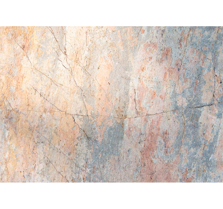 Living room blind original blush marble wall mural - TenStickers