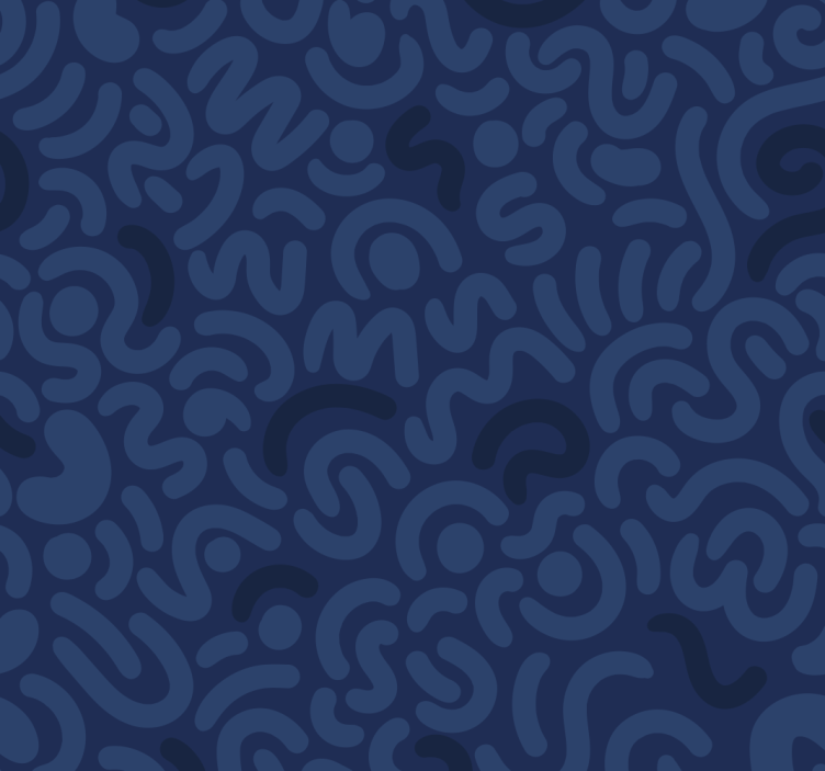 Blind blue abstract navy blue - TenStickers