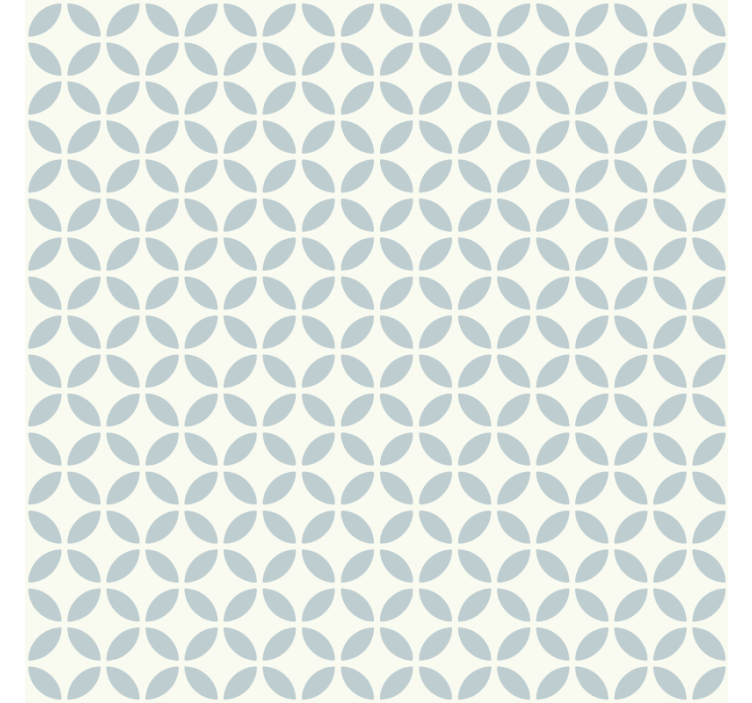 Blind blue circular patterned design - TenStickers