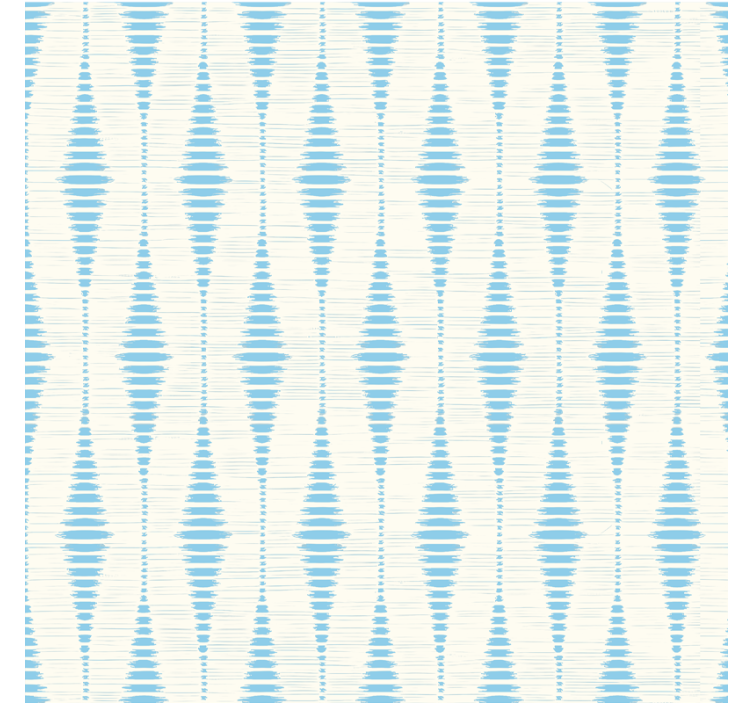 Blind blue light blue rabaul ikat - TenStickers