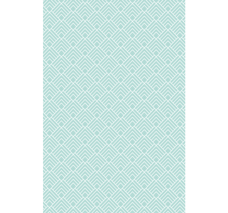 Blind blue light blue zigzag lines - TenStickers