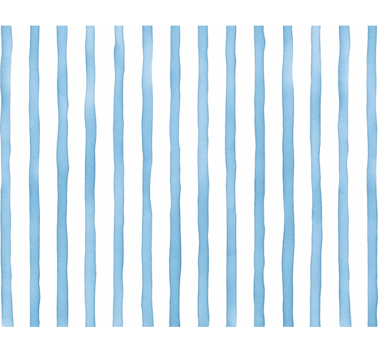 Blind blue watercolor stripes - TenStickers