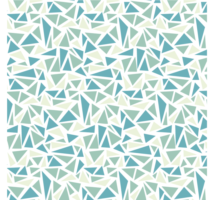 Blind blue vintage green mosaic - TenStickers