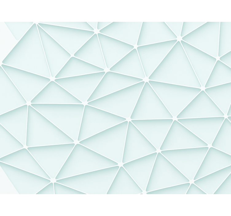 Blind blue abstract triangle pattern - TenStickers