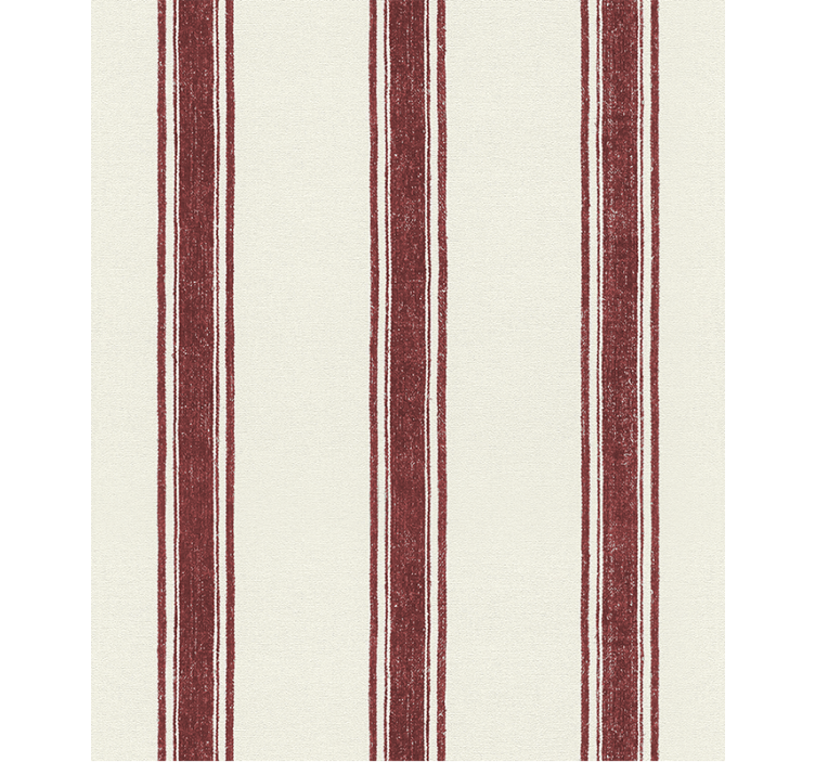 Modern blind with red vertical lines - TenStickers