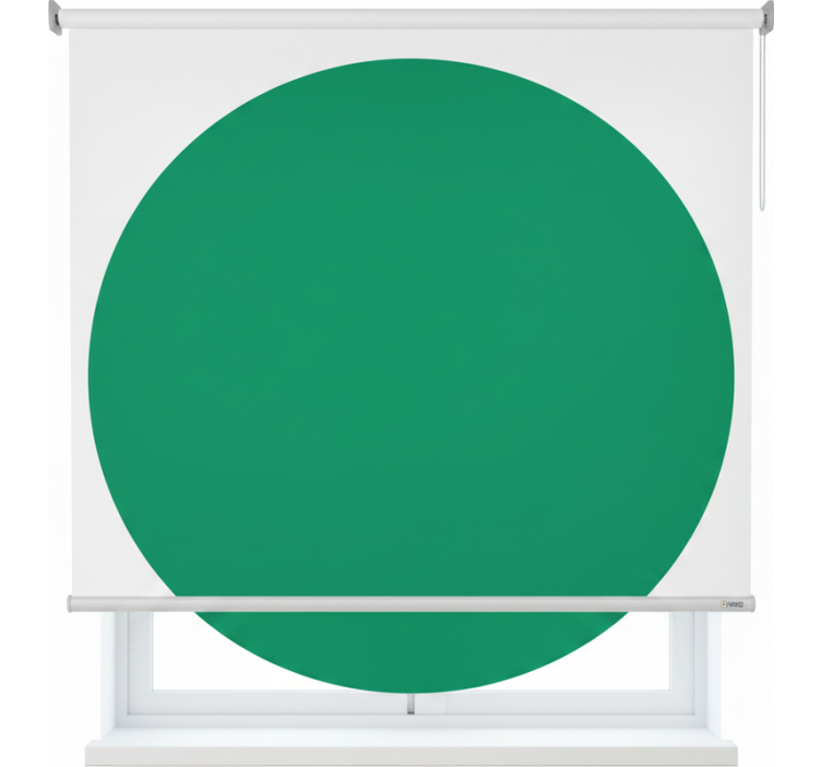 Blind verde window covering - TenStickers