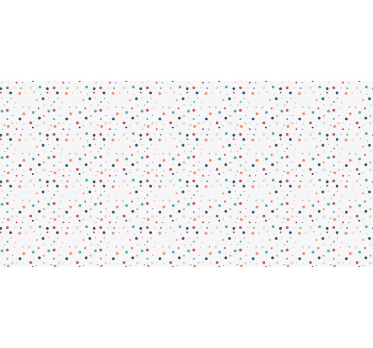 Blind grey nordic style kids with colorful dots - TenStickers