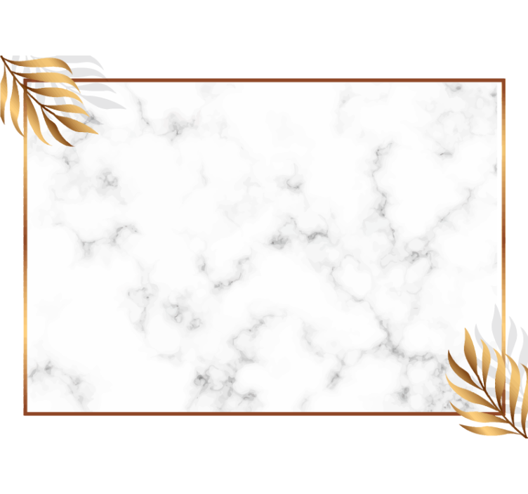 White window blind with elegant marble design - TenStickers