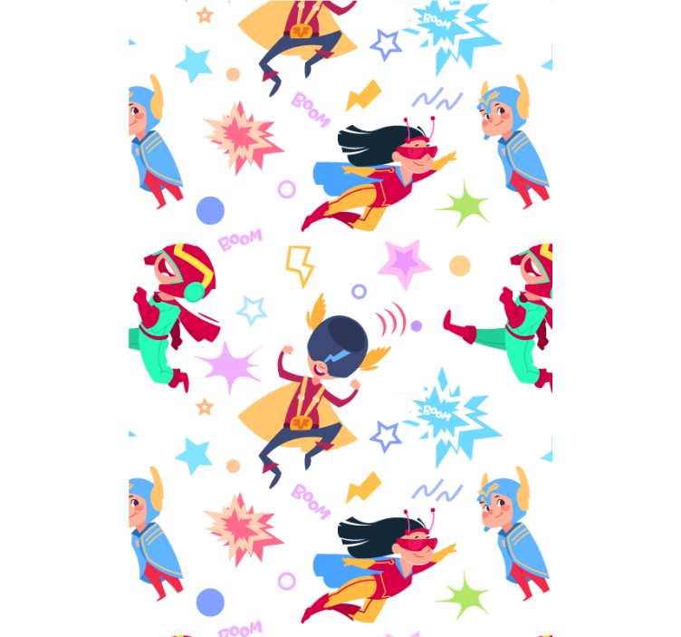 Heroic Journeys blind superhero - TenStickers
