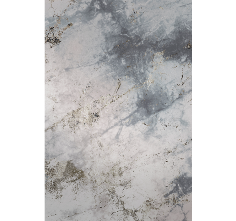 Marbled Elegance pattern grey kitchen blind - TenStickers