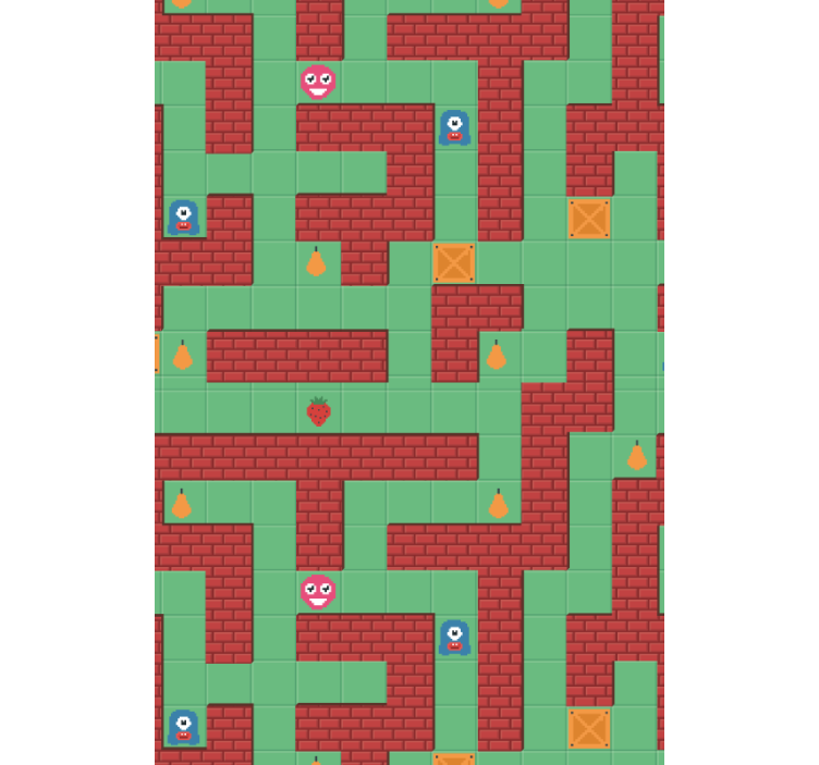 Maze Creature Adventure fun blind - TenStickers