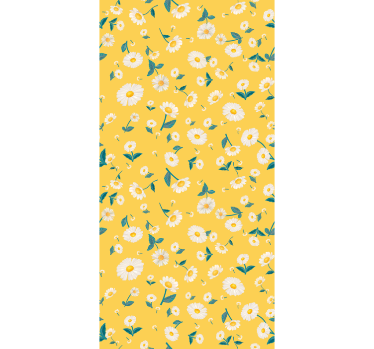 Floral sunny blind blind flowers and plants - TenStickers