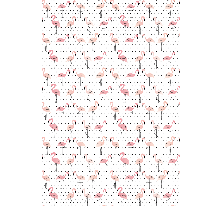 Flamingo Pattern animals blind - TenStickers
