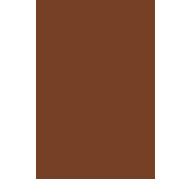 Brown roller shade blackout roller blind - TenStickers