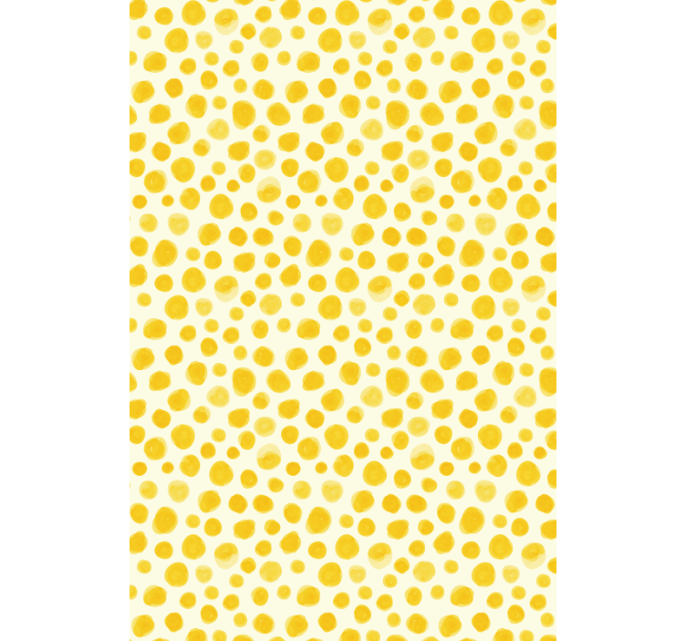 Lemon Polka Dots blind fruit and vegetables - TenStickers
