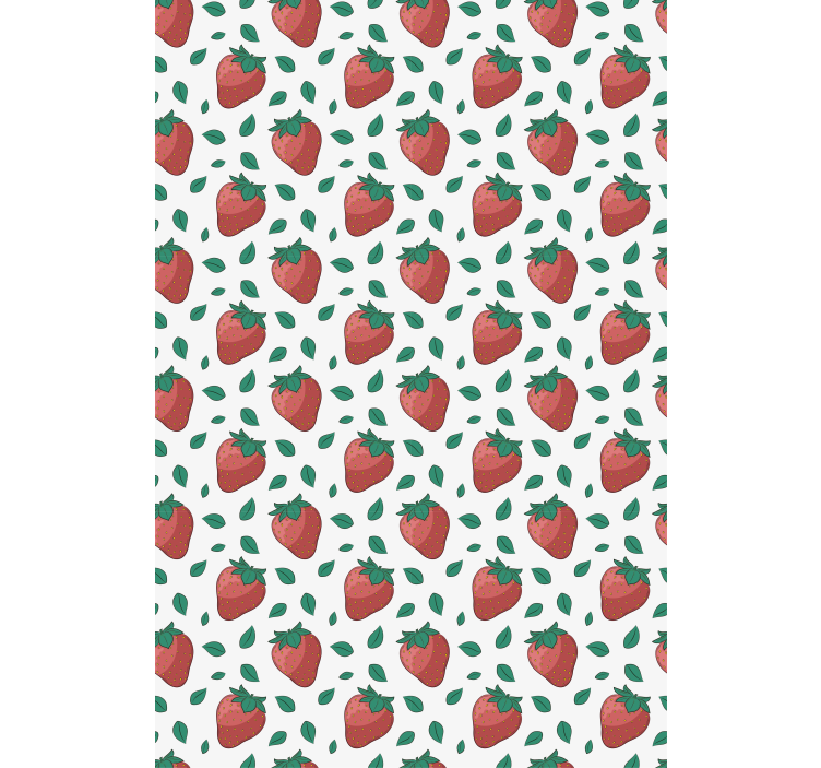 Fresh Strawberry Pattern blind fruit and vegetables - TenStickers