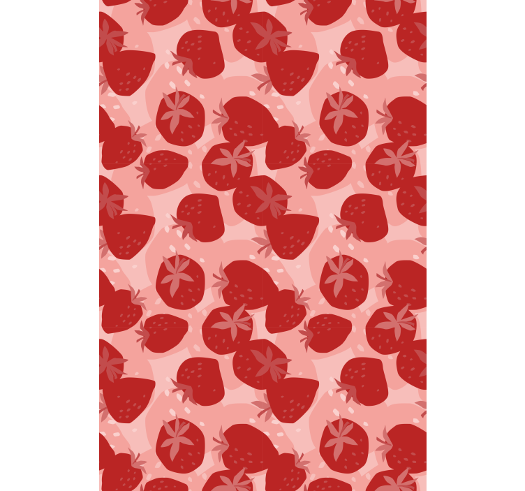 Strawberry Theme blind fruit and vegetables - TenStickers