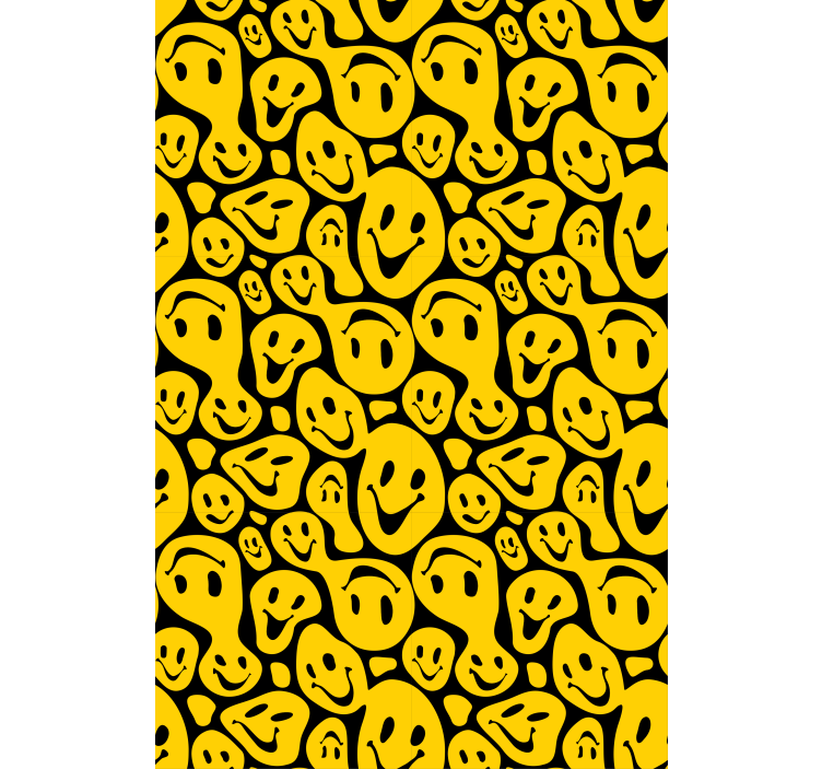 Smiley Face Pattern fun blind - TenStickers